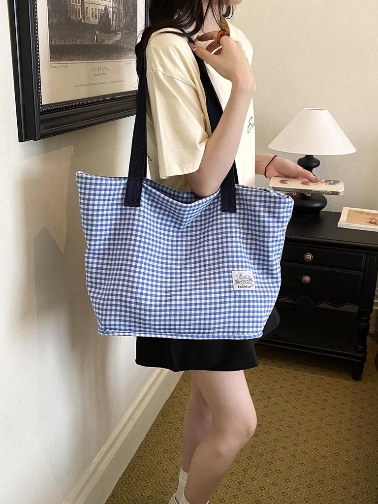 Versatile Denim Double-Sided Crossbody & Shoulder Bag for Women – Trendy, Large Capacity Commuter Bag