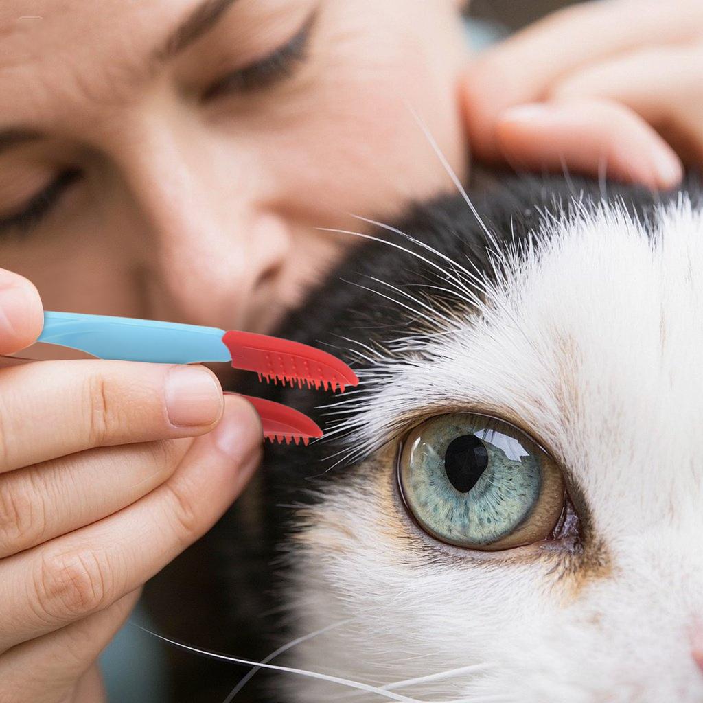 Eye Cleaning Brush Dog Eye Brush Pet Products Ergonomic Cat Comb Ergonomic Grooming Comb Grooming Products Cat Accessories