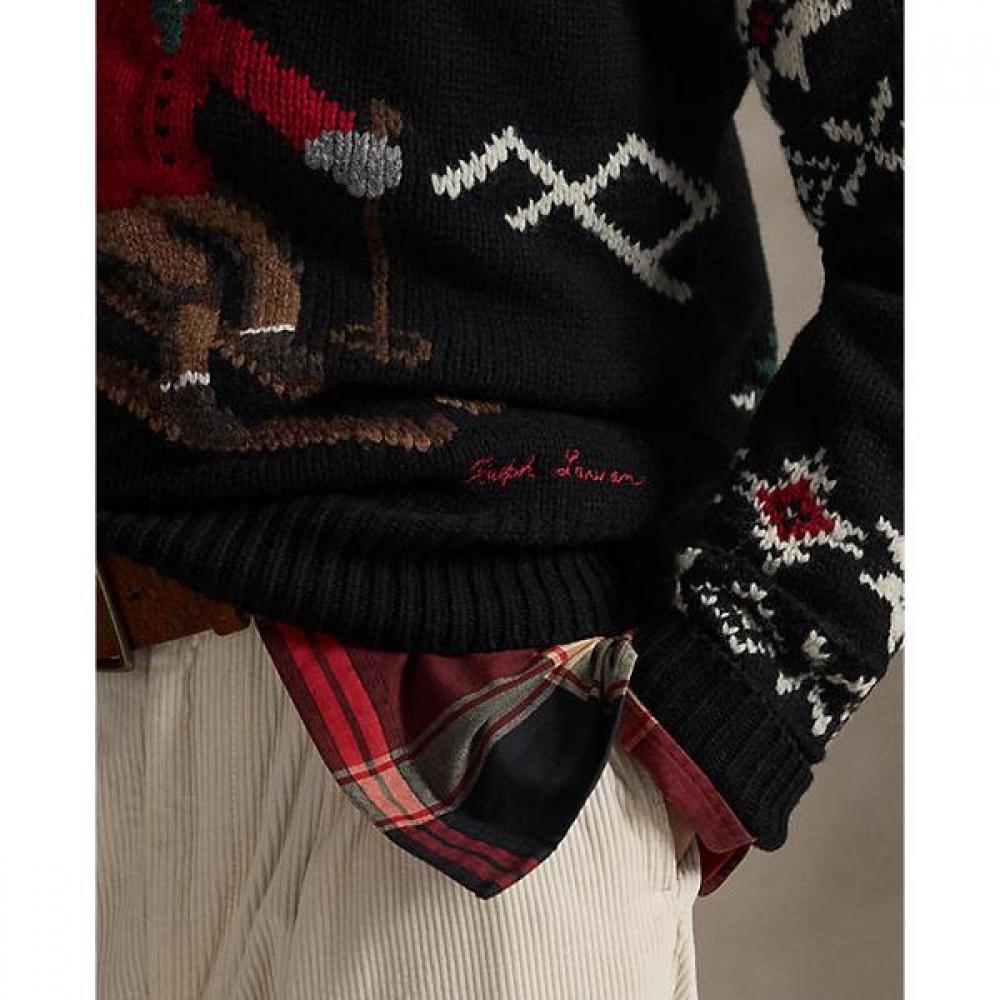 Polo Ralph Lauren Men S Wool Skier Graphic Sweater mnpoSwe16822382001