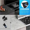 1/2 Pack Adjustable Length Stove Gap Fillers Heat Resistant Stove Gap Guard  Home