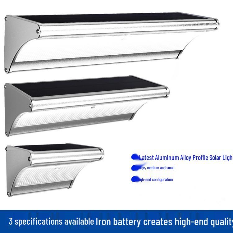 Villa Courtyard Solar-Powered LED Radar Induction Outdoor Wall & Street Light