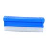 Car Squeegee Blue Double Row Plastic Handle Silicone Blade Car Drying Squeegee for Window
