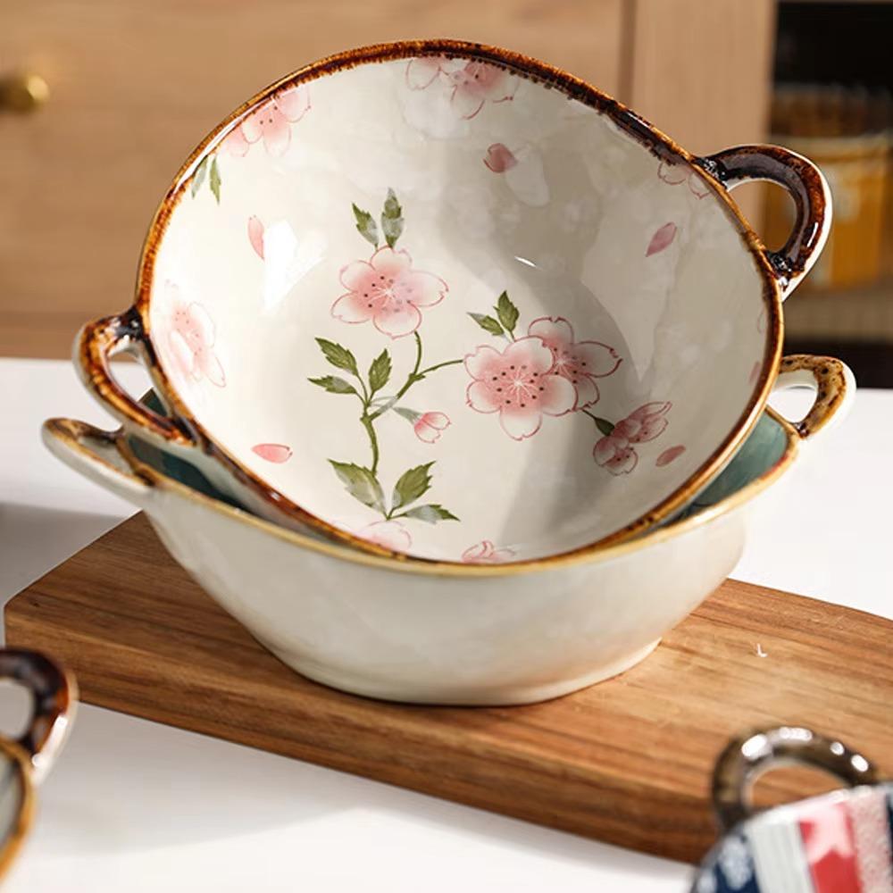 700ml Japanese Noodle Bowl 7.5inch Salad Bowl Household Soup Bowl  Pasta