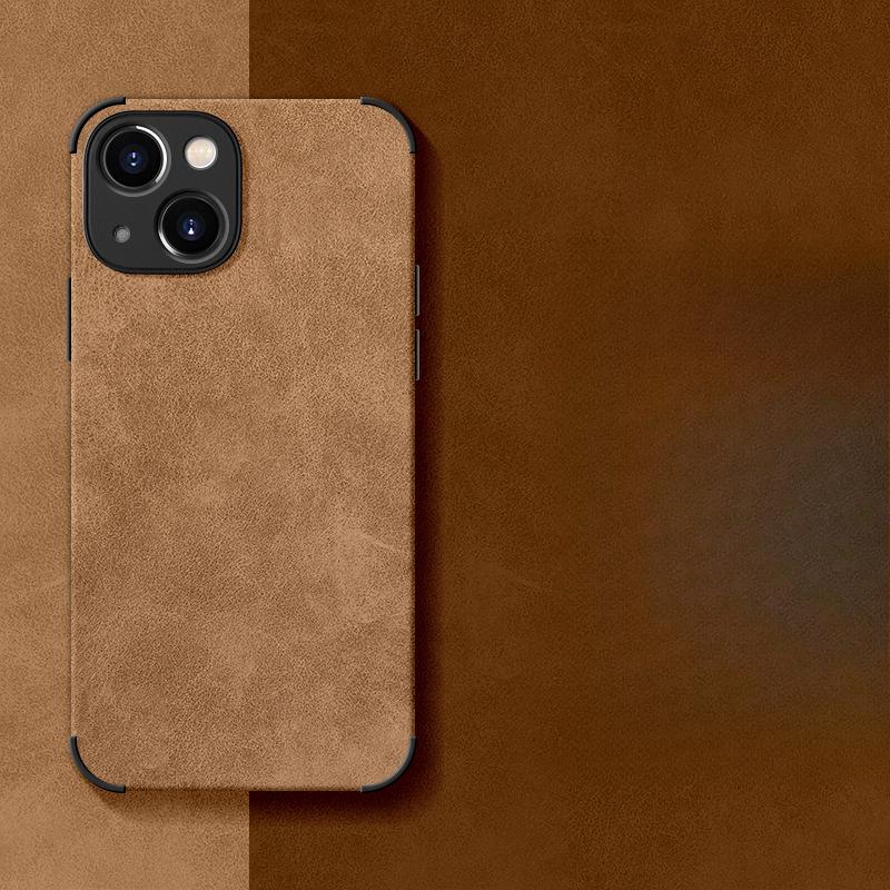 Geeignet für IPhone16promax Handyhülle 15, Apple 14promax13, Vollständig umschlossen, sturzsicher 12/11 Lederhülle