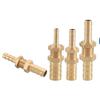 Reducer 3 4 5 6 8 10 Mm Hose Barb Brass Nickel Plated Brass Bulkhead Pipe Fitting Connector