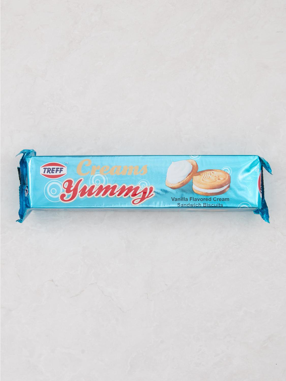 Yummy Vanilla Flavored Biscuits 160g 1ea