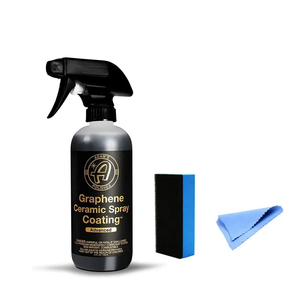 

Продвинутое графеновое керамическое спрей-покрытие 12 унций Спрей-покрытие на основе оксида графена керамическое для автомобилей 18+ месяцев Добавляет экстремальный блеск