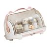 Baby Bottle Storage Box with Lid Dustproof Drying Rack Plastic Cabinet   for Toddler Tablewares