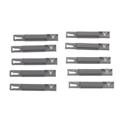 ECF5074 10 Pieces Front Windshield Glass Side Molding Fastener for Citroen Peugeot 811025 9685570180