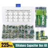 15 Werte 225 Stück Elektrolytkondensator Sortiment-Kit Hochfrequenz Niedriger ESR Aluminium-Elektrolytkondensator Sortimentsbox-Kit