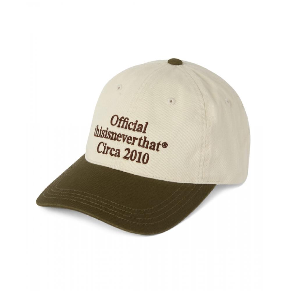 Thisisneverthat Times Cap Beige Brown F