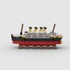 152Pcs Mini Titanic Building Blocks Cruise Boat Ship Steamship Bricks  Children Diy Toys Love Gifts