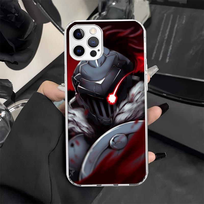 Goblins Slayer Anime Phone Case for iPhone 11 12 13 Mini 14 15 Plus 16 Pro Max 17 Air 16E 7 8 SE 17ProMax Soft Fundas Cover