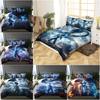 3D Anime Pattern Duvet Cover Pillowcase, HD Printing Bedding, Children and Teenagers Four Seasons Bedroom Decoration