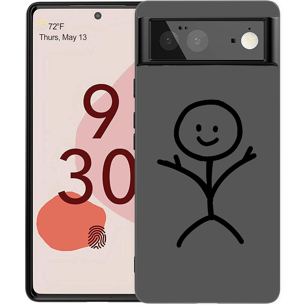 Matchman Cartoon Phone Case Cover for Google Pixel 8 7 6 7A 6A Pro 5G Shockproof Silicone Soft 9 Pro XL 8 Pro 5G Shell Coque Bag
