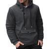 Men's Solid Color Sweatshirt Hoodie Men's Sports Large Size Casual Sweatshirt