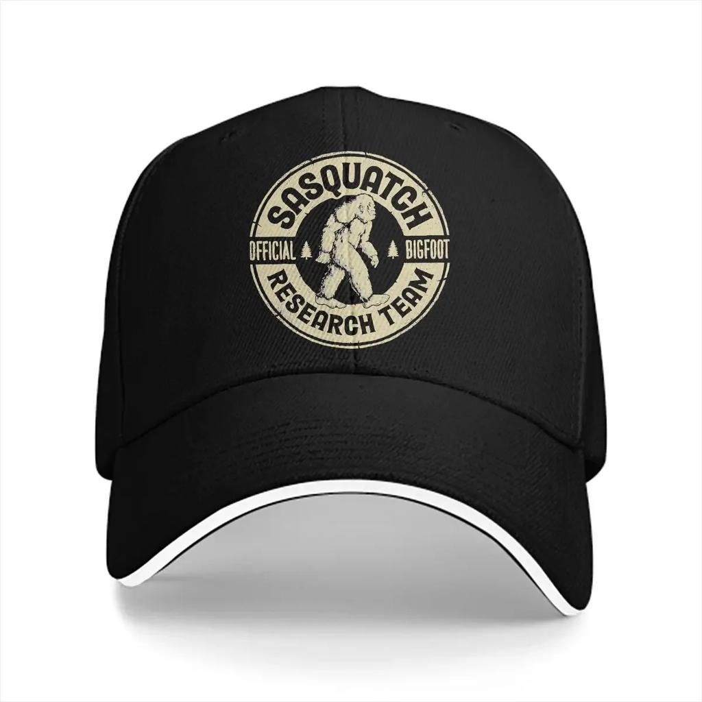 Pure Color Dad Hats Research Team Vintage Women's Hat Sun Visor Caps Bigfoot Sasquatch Peaked Cap