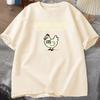 Unisex Chicken Game Don't Look At The Chicken Funny T Shirts Short Sleeve O Neck Graphic Tees Women Designer Clothes Streetwear