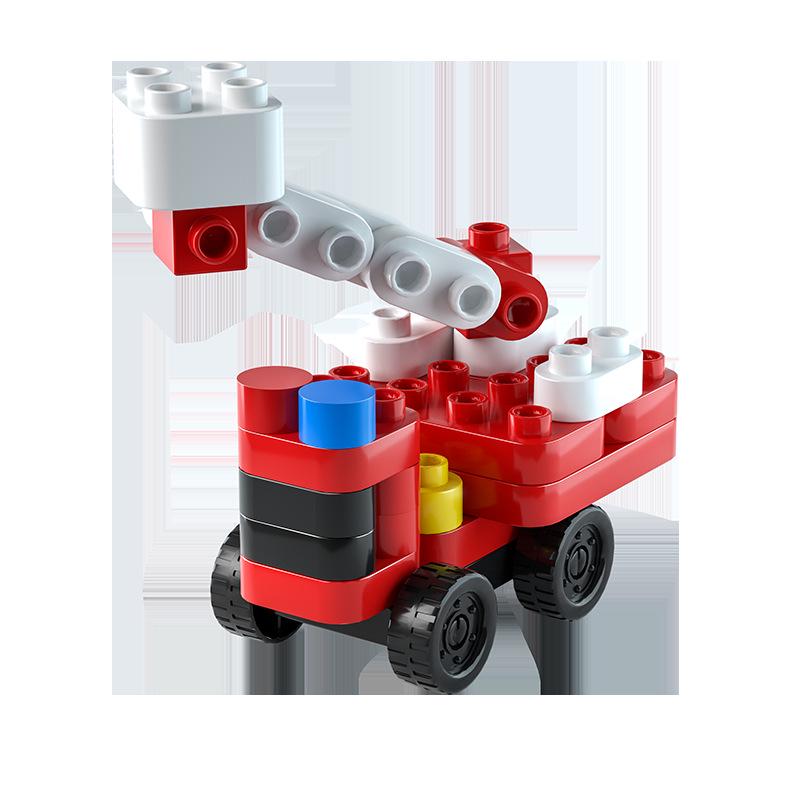 Lego-Compatible Engineering Vehicle Puzzle Car Building Toy for Kids 3-6