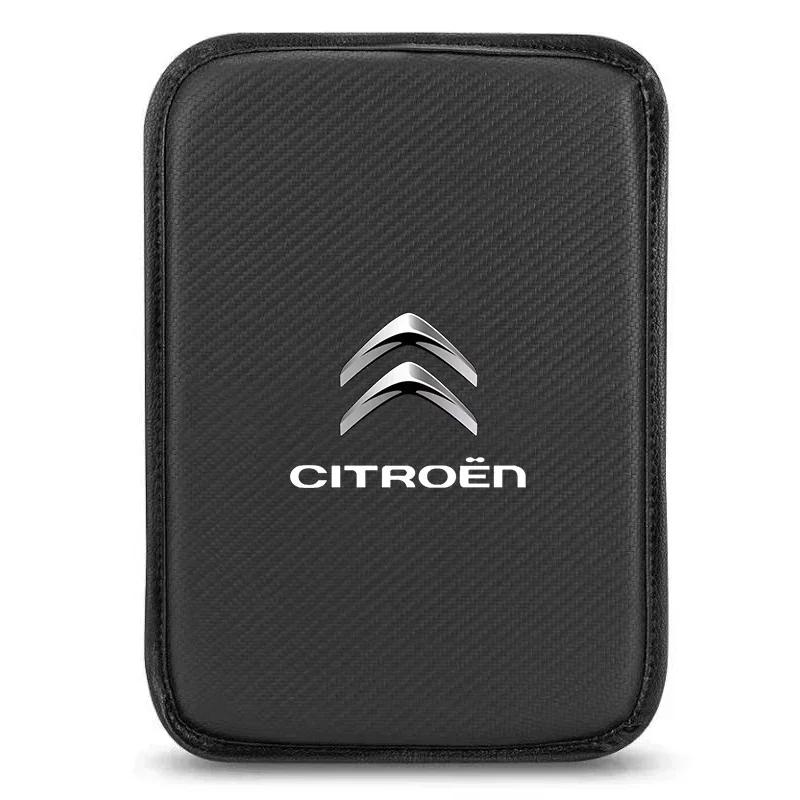Auto Innen Armlehnenbox Matten Leder Mittelkonsolen Abdeckungen Für Citroen C4 C3 C5 C1 Jumpy Saxo Berlingo Grand Picasso Cactus C2