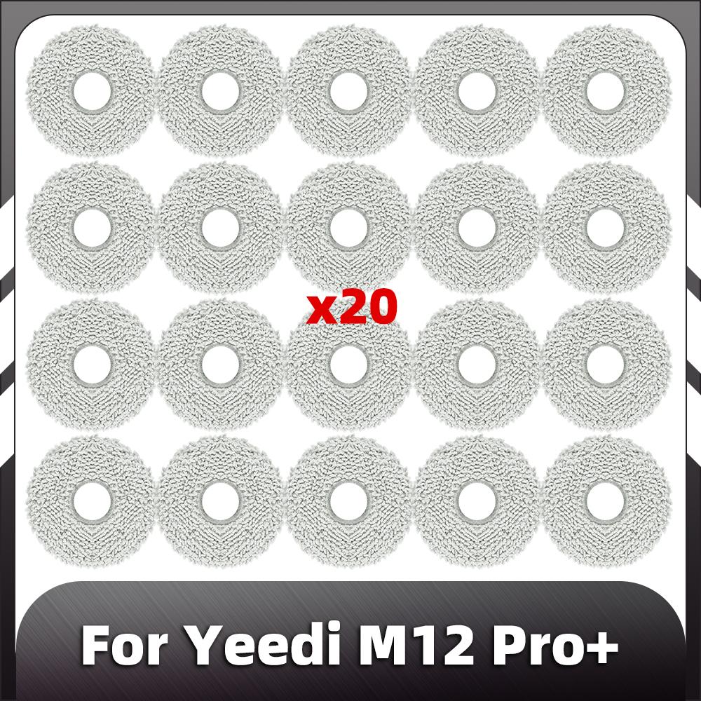 Compatibil pentru Ecovacs T30 Pro / T30 Pro Omni / Yeedi M12 Pro+ Perie Principală Perie Laterală Filtru HEPA Lavete Mop Saci de Praf Piese de Schimb