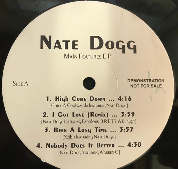 

12inch Record NATE DOGG Main Features E.P NONE US Rap HipHopRB Used