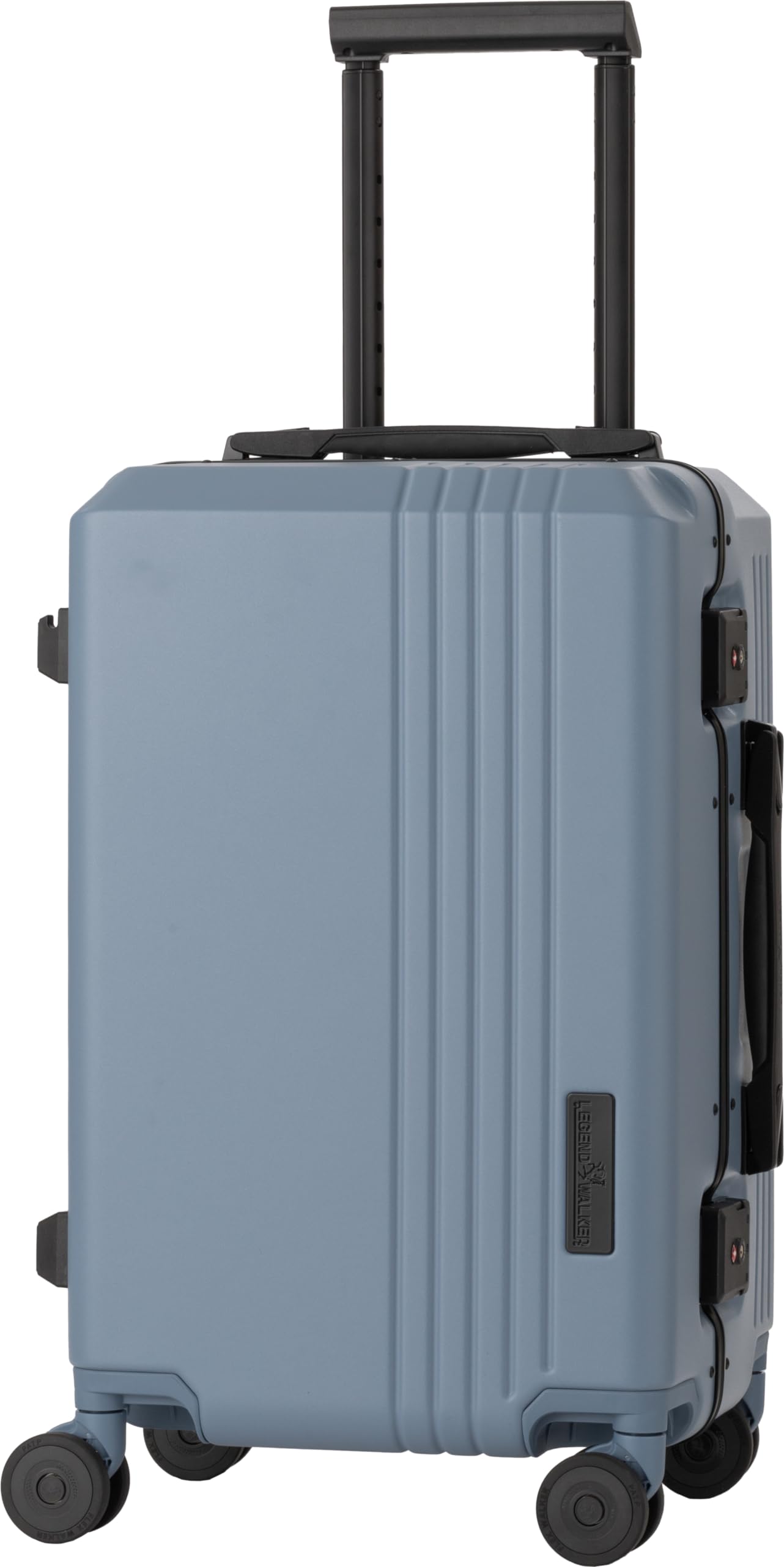 

Валіза CHALLENGER Thin Space Cushioned Quiet Double TSA Urban [Legend Walker], рама, економна, міцна, на колесах, із замком, ручна поклажа (Малий розмір/1-3