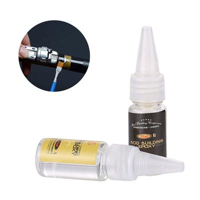 Angelrute Epoxidharz AB Kleber Diy Reparatur Guide Ring Karte Sitz Krawatte Ring Kleber