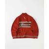 Men's and women's alphabet decal waterproof hooded zipper jacket