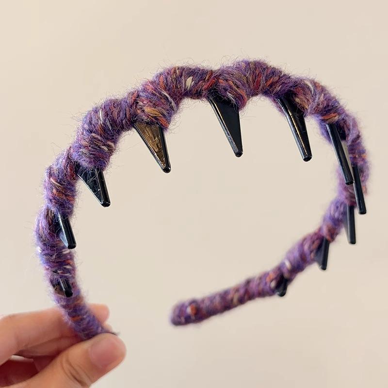 Fascia soffice ondulata: Antiscivolo, design a pettine a denti larghi, perfetto per lavare il viso senza ostruire i pori—dolce nuovo stile!