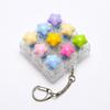 Anti-Stress Fidget Toy Keychain Mini Keycap Fidget Toy Bag Charms Keyboard Keychain  Pass The Time