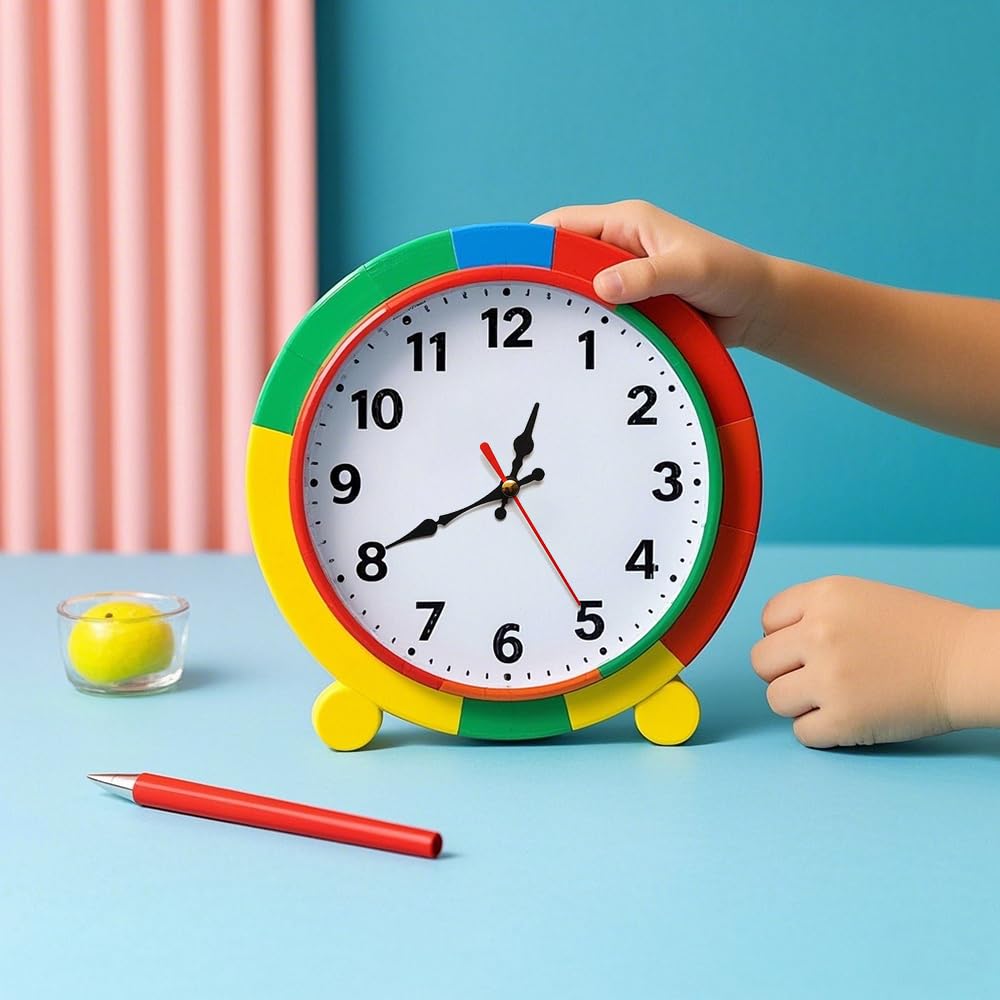 DIY Clock Movement Set for Wall Clocks: Includes Clock Shaft and Hands (3 Pointer Set)