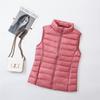 Women's Lightweight Down Vest Women's Plus Size Slim Fit Short-Length Fall/Winter Vest Arrival Portable Mini Vest