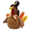 Handmade Thanksgiving Turkey Plush Doll Decoration Soft Stuffed Animal Toy For Fall Photography Autumn Harvest Festival Tabletop Decor