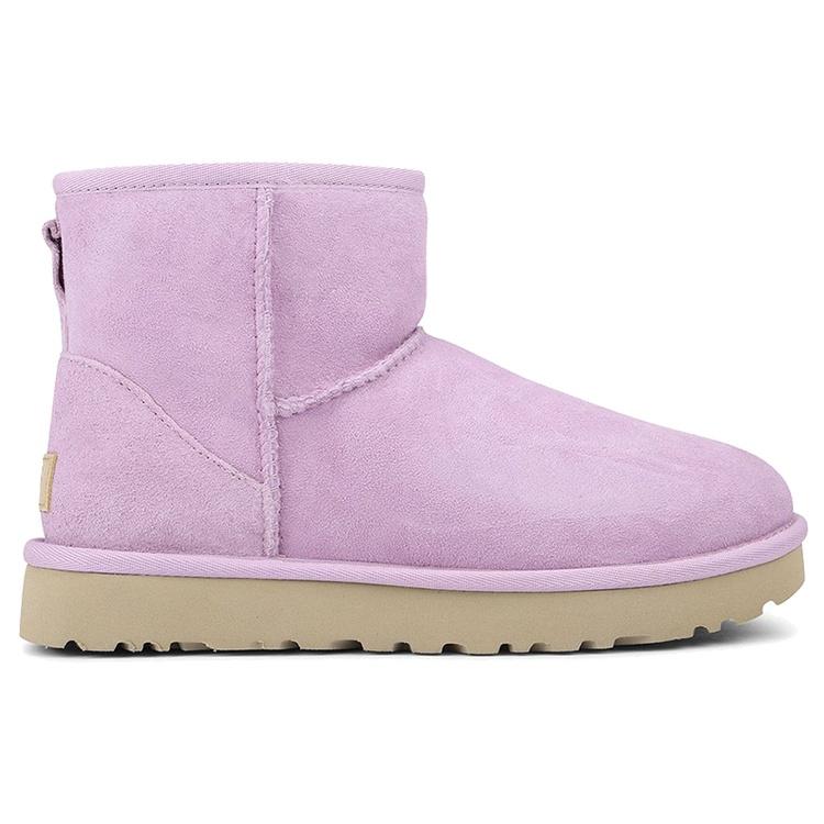 (WMNS) UGG Classic Mini II Snow Boots Purple Women's 1016222-CATR