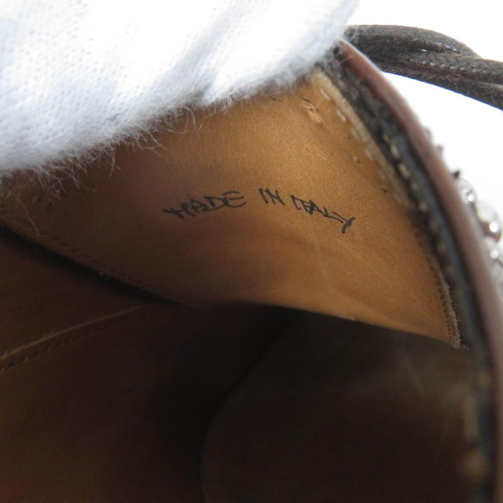 Great CHURCH'S Leather shoes Burwood Met Studs Wingtip Brown leather Women 36.5 Used