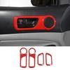 Fit For Toyota Tacoma 2011-2015 ABS Red Interior Door Handle Bowl Trim