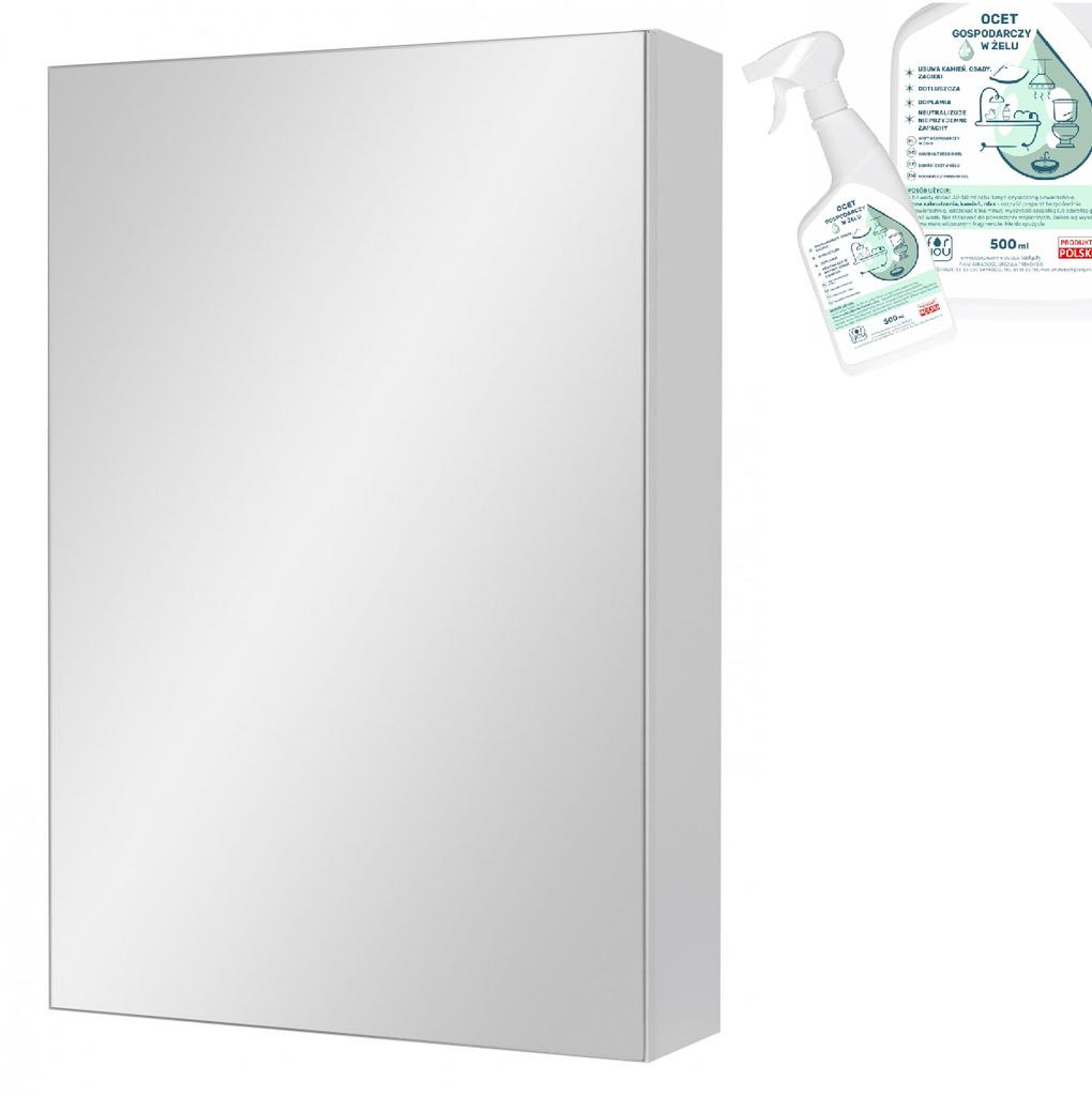 Mirror Cabinet 40 Cm IDA AM-MSL-403-07 Free Household Vinegar Gel