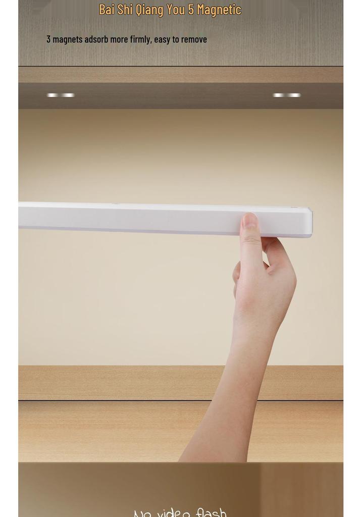 Magnetic Remote Control LED Desk Lamp, Rechargeable & Plug-In, Eye Protection for Study, Writing, Makeup
