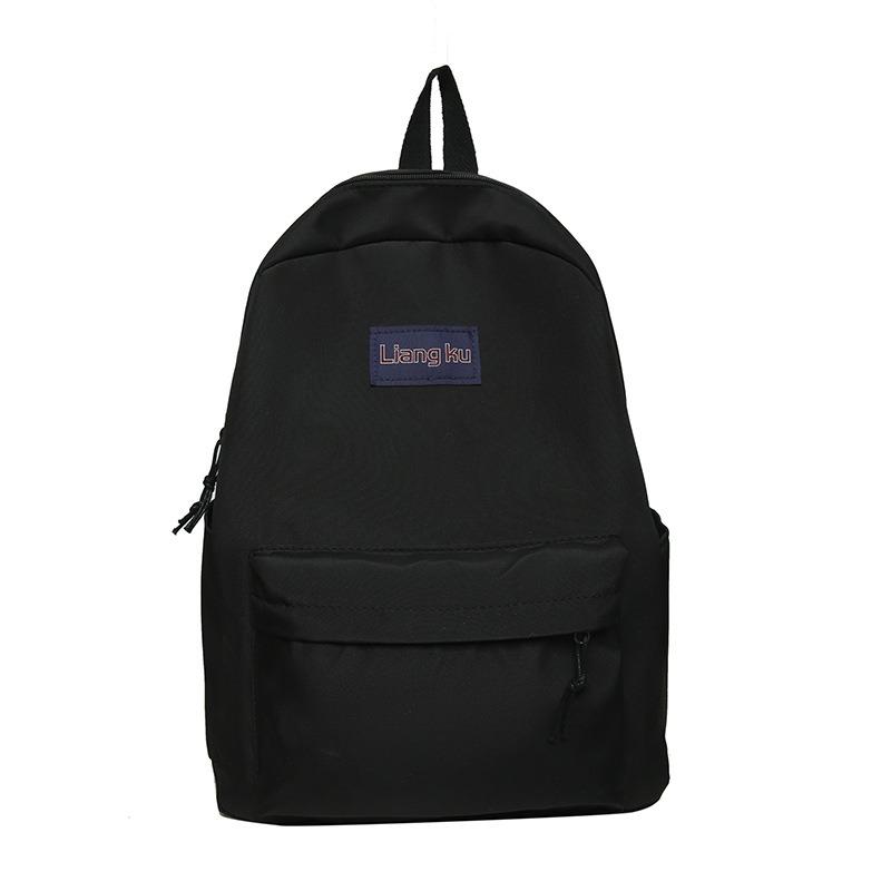 Backpack New Simple Campus Style Backpack High Value Leisure Student Large Capacity Backpack School Bag