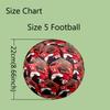 1pc Size 5 Football Club Design Soccer Ball - Anti-slip Football for Outdoor Sports Activities, Durable Ball for Game Play