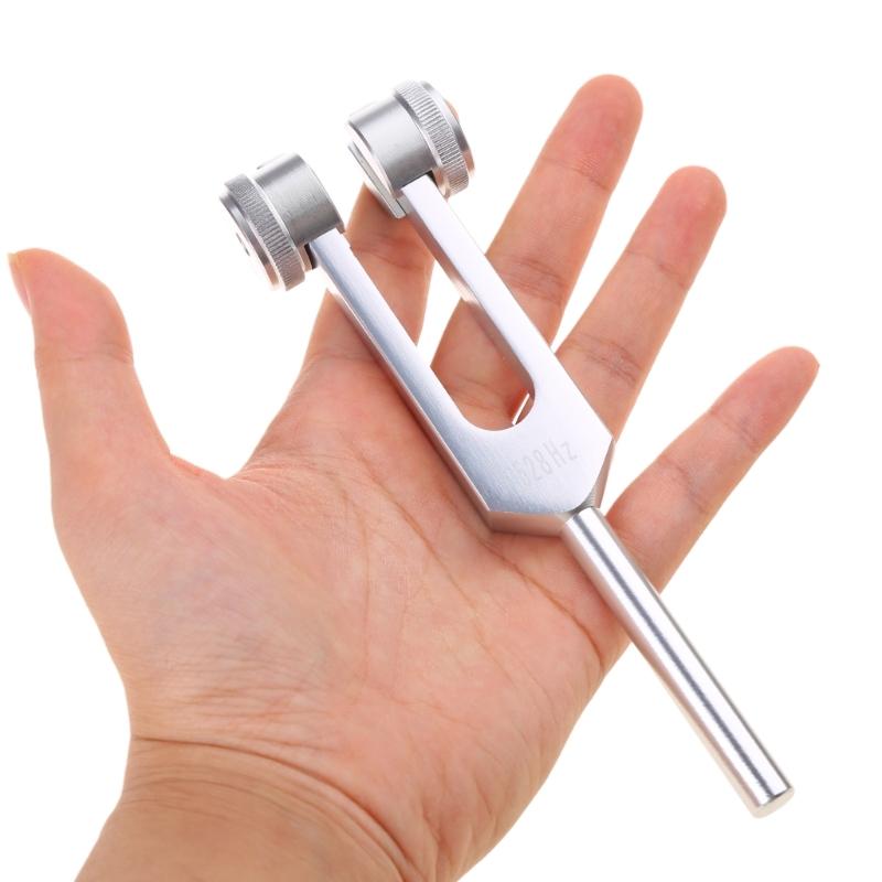 Stimmgabel 528Hz Stimmgerät Chakra zur DNA-Reparatur Klangheilung Tragbares Schlägel Stimmgabel-Set Verwendet für Mädchen/Jungen/Eltern