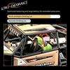 Remote Control Car, 2.4GHz 1:18 Scale 4WD Off Road Rock Crawler Vehicle, Rechargeable Electric Toy with LED Headlights