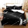 New 3d Print Anime Goodnight Punpun Bedding Set Boys Girls Twin Queen Size Duvet Cover Pillowcase Bed Kids Adult Home Textiles