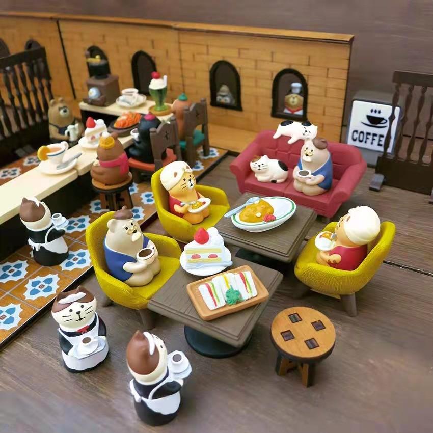 Creative Cat Sofa Resin Craft Miniature For Home Decor Gift Idea