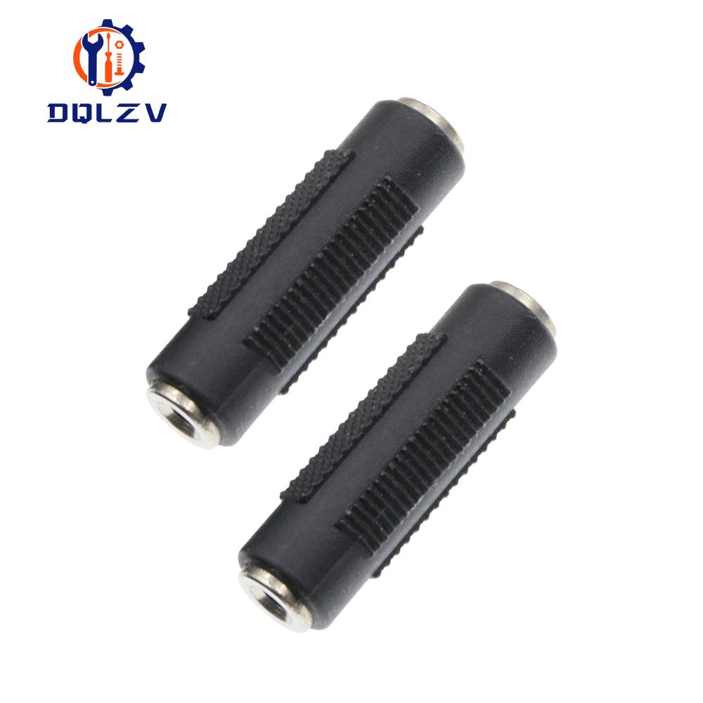 6.35mm Female Plug to 3.5mm Male 2Pole 3 Pole Connector Headphone Amplifier Audio Adapter Microphone AUX 6.3 3.5 mm Converter