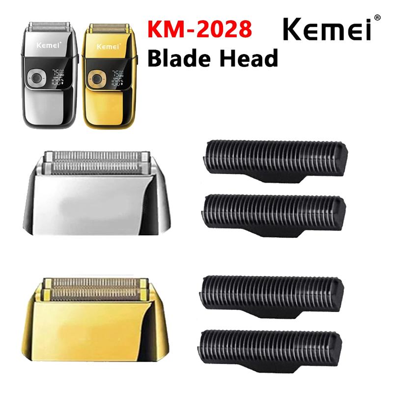 100% Replacement Blade for Kemei KM-2028 Original Professional Blades Set Knife Head And Knife Net Shaving Accessories