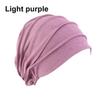 1PC Elastic Muslim Hijabs Turban Beanie Cap Women Soft Cotton Bonnet  Head Wrap Winter Warm High Quality Turban Hat