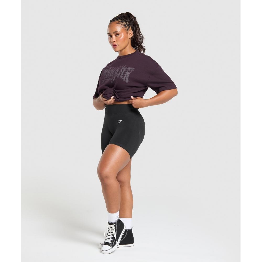 Gymshark Lifting Oversized Pump Cover Plum Brown B3c1q Nbzn