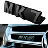 W122Black MK7 Grille Sticker Golf MK7 Emblem Stickers For VW Golf 5 6 7 Car Styling VW Grill Sticker Auto VW Accessories